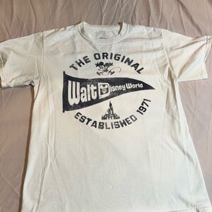 Disney White and Black Graphic Tee